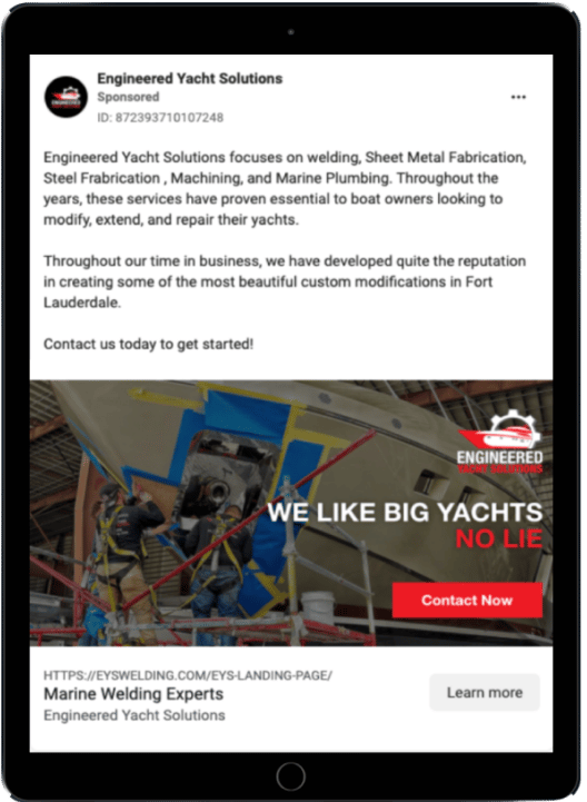 Case Study Engineered Yacht Solutions Savage Global Marketing